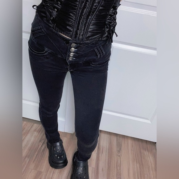 Seven7 black  denim jeans - Picture 10 of 11